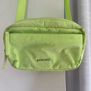 Athleta Neon Green ‘All About’ Bum Bag/Crossbody Bag